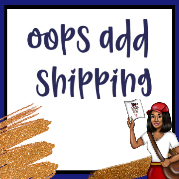 Oops Add Shipping